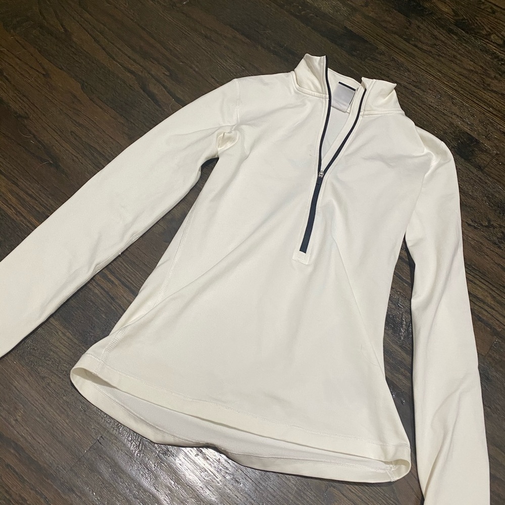 nike dri-fit long sleeve half zip small